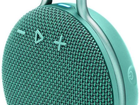 JBL Clip 3 Portable Bluetooth Waterproof Speaker - Teal (Renewed) Online