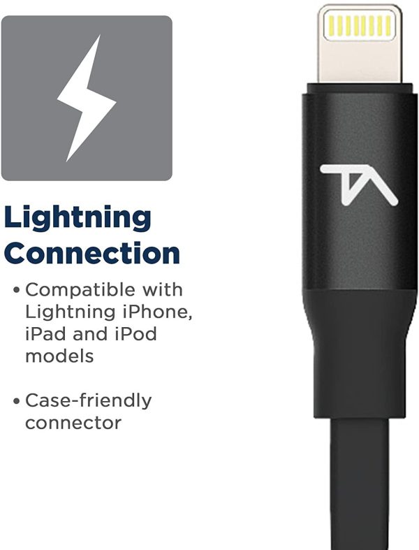 Tech Armor [Apple MFi Certified] 8-pin Lightning Earbuds w Extra Charge Port, Inline Microphone for Apple iPhone iPad Online