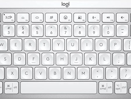 Logitech MX Keys Mini Minimalist Wireless Illuminated Keyboard, Compact, Bluetooth, Backlit, USB-C, Compatible with Apple macOS, iOS, Windows, Linux, Android, Metal Build - Pale Gray (Renewed) For Cheap