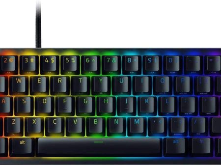 (Renewed) Razer Huntsman Mini 60% Gaming Keyboard: Clicky Optical Switches RZ-03-03390100 - Black For Discount