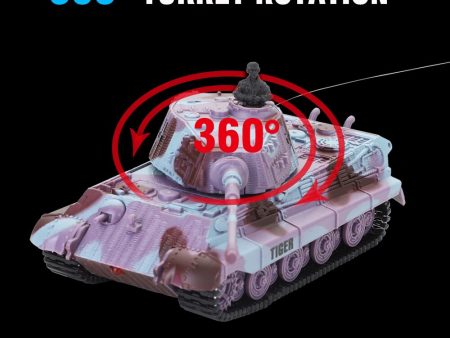 1 72 RC Tank Toy Mini Remote Control 8-channel Rc Tank Car Track Drive Tank Toy for Children Xmas Gift 2019 Online Sale