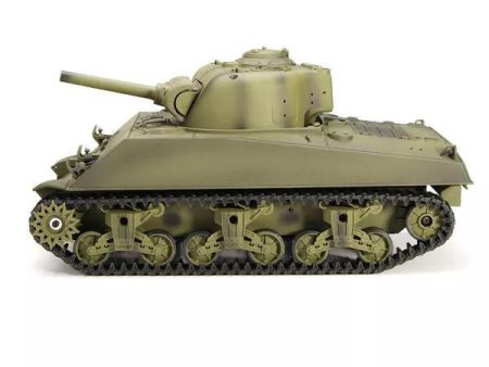 RCtown Heng Long 3898-1 2.4G 1 16 US Sherman M4A3 Radio Control Battle Car Fashion