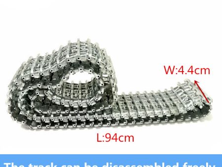 Metal Tracks Caterpillar Crawler Chain 61cm for 3818 3818-1 RC Tank Parts Heng Long 1 16 Tiger I Tank Car Chassis Sale