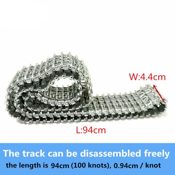 Metal Tracks Caterpillar Crawler Chain 61cm for 3818 3818-1 RC Tank Parts Heng Long 1 16 Tiger I Tank Car Chassis Sale