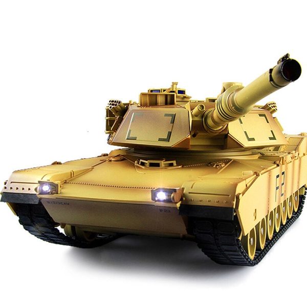 RC Tank Infrared M1A2 Remote Control Tank 1 20 9CH 27Mhz Electrically Driven Toys RC Car Electronic games Military Model For Boy Supply