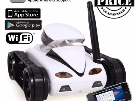 777-270 Mini RC Tank With Camera IOS Android Phone Wifi Real-time Transmission Remote Control Tanks Shoot Robot RC Toys for kid For Sale