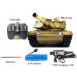 RC Tank Infrared M1A2 Remote Control Tank 1 20 9CH 27Mhz Electrically Driven Toys RC Car Electronic games Military Model For Boy Supply