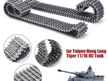 2pcs Metal Tracks s Crawler Chain for Heng Long Taigen Tiger 1 1:16 Scale DIY RC Tank German tiger Replacement spare Hot on Sale