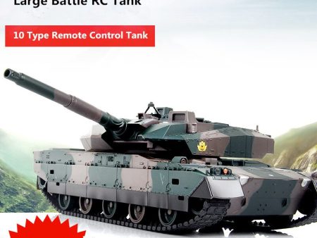 2018 new Army remote control Battle Model XQTK24-2 40CM large scale 330 degrees rotate Simulation recoil Military Tank RC Tank Supply