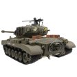 2.4G 1 16 US Snow Leopard Pershing M26 Radio Control Tank Shooting Smoking Sounding Effect World War II Tank RC Model Gift Toy Supply