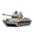 1:16 American Pershing M26 Heavy Tank 2.4G Remote Control Model Military Tank With Sound Smoke Shooting Effect Basic Upgraded Fashion