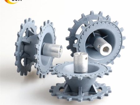 New Plastic Driving Wheel with Coupling Inner Size 4mm, 5mm, 6mm for Tank Chassis Crawler DOIT Fashion