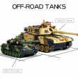 2.4GHZ Super Remote Control Tank Can Be Used To Launch Off-road Crawler Remote Control Car Boy Toy When Charging Battle Online