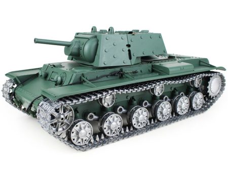 1:16 Soviet KV - 1  S Heavy Tank 2.4G Remote Control Model Military Tank With Sound Smoke Shooting Effect 3 Edition Online