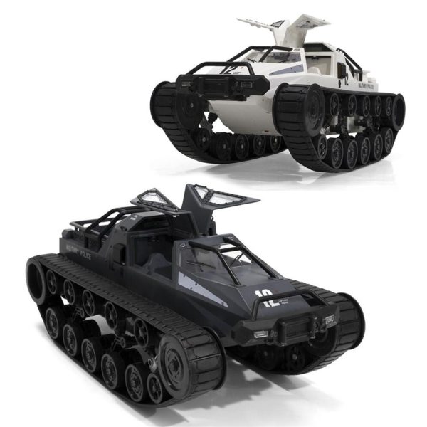 1203 World of RC Tank Car 2.4G 1:12 High Speed Full Control Vehicle Models 5M Wading Depth With Gull-wing Door Metal Crawler Online